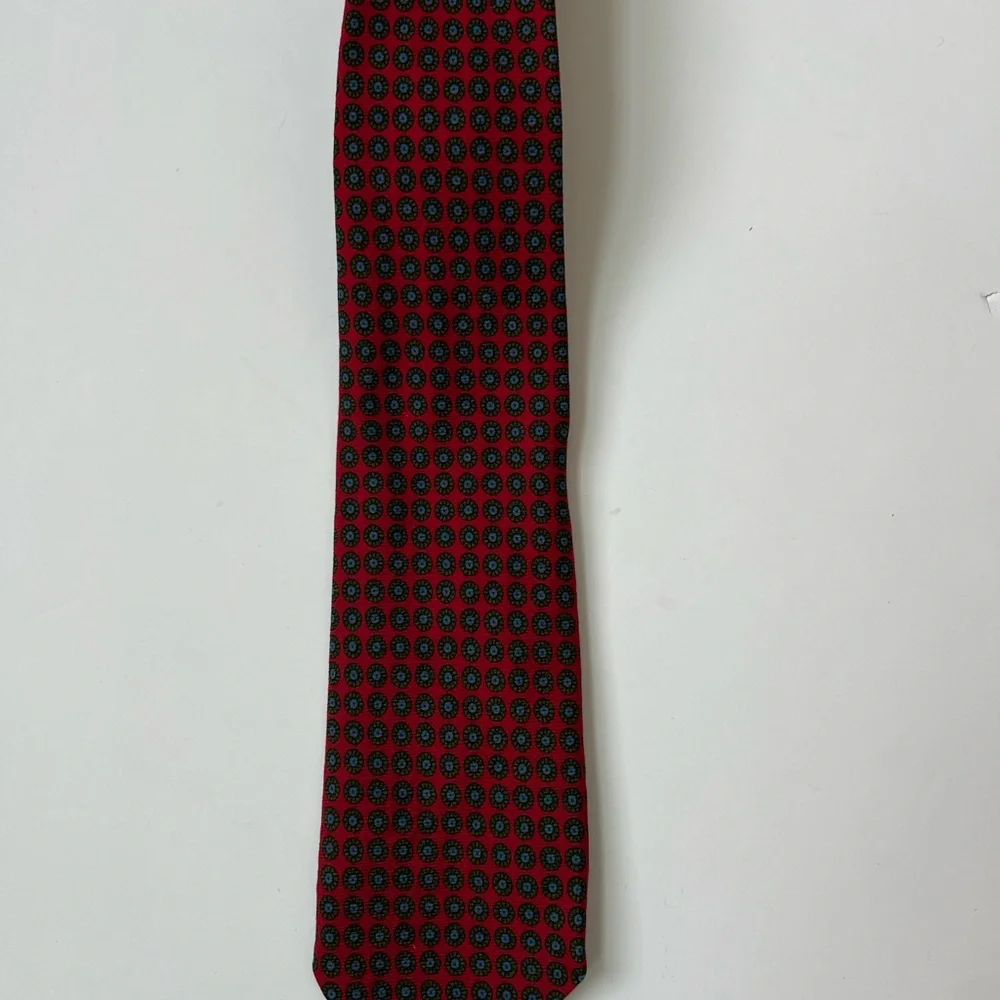 Vintage wool Patterned Tie